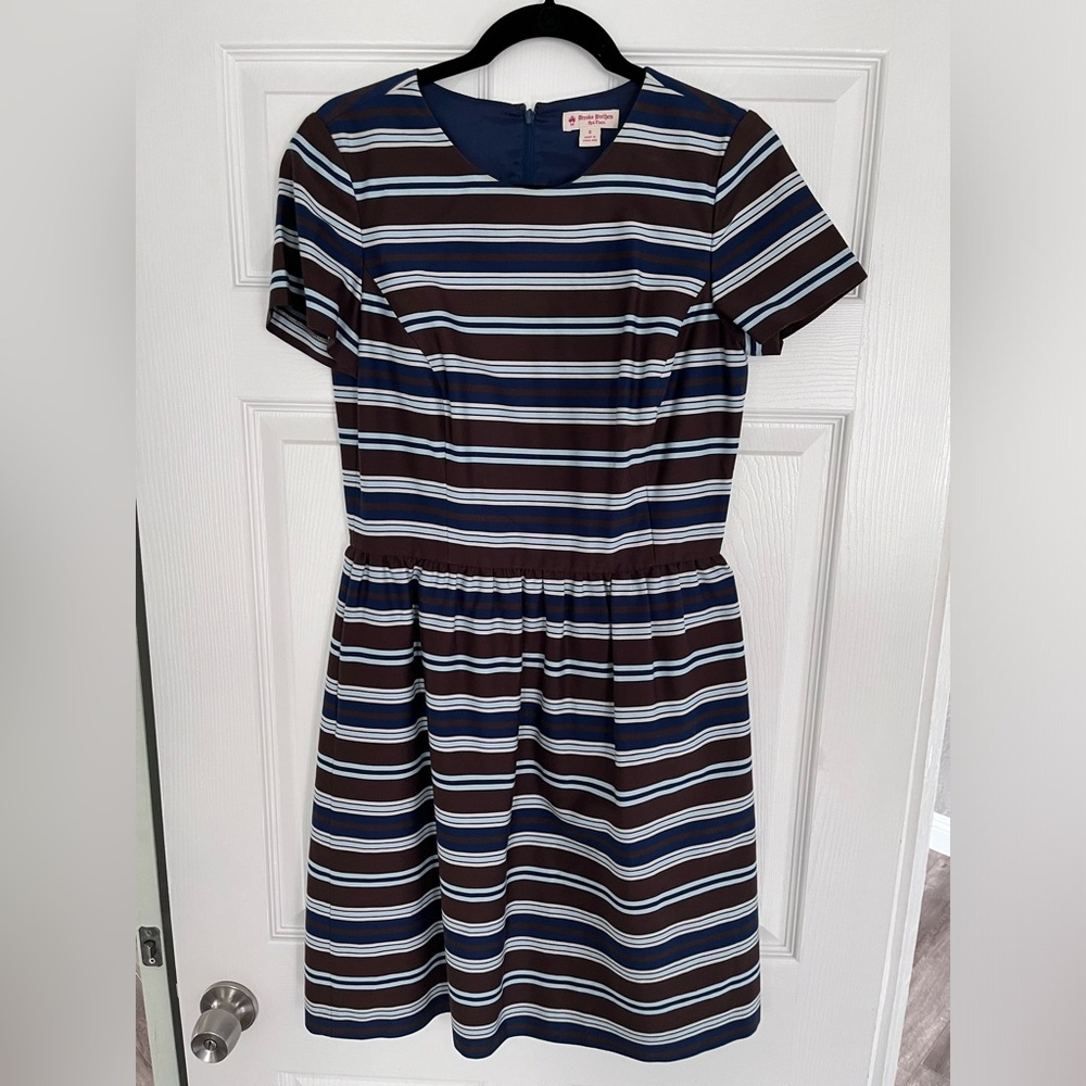 Brooks Brother Red Fleece Dress